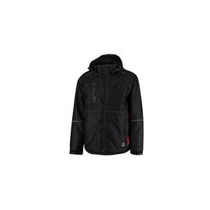 Werkjas Ballyclare Unisex Capture Identity Jacket Troy Black Red-XL