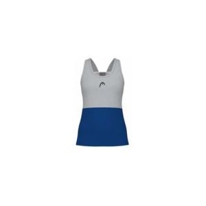 Tennisshirt HEAD Women Play Tech Tanktop Royal Blue White-XS