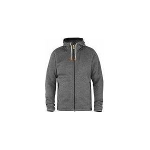 Vest Fjällräven Övik Fleece Hoodie Dark Grey-XS