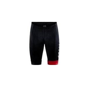 Fietsbroek Craft Men Core Endurance Shorts Black/Bright Red-XL