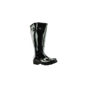 Regenlaars Wide Wellies Zwart Kuitmaat XL-Schoenmaat 37