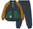 Thermopak Liewood Kids Zella Thermo Set Classic Navy Multi Mix-Maat 110