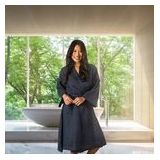 Kayori Kimono Tencel - Donkerblauw