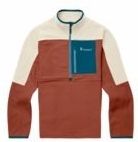Cotopaxi - Abrazo Fleece Half-Zip Jacket - Oatmeal/Acorn - Vest