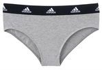 Ondergoed Adidas Women Bikini Heather Grey-XL
