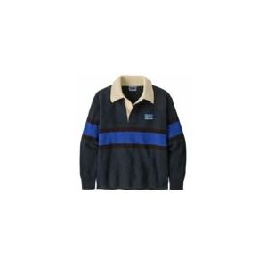 Patagonia - Recycled Wool-Blend Rugby Sweater - Rugby Big: Sunken Blue - Unisex