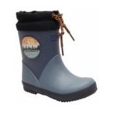 Bisgaard - Kids Thermo II - Regenlaars - Blauw - Rubber