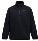 Trui Peak Performance Men Fleece Half Zip Black-XXL