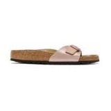 Slipper Birkenstock Women Madrid Birko-Flor Metallic Copper Narrow-Schoenmaat 42