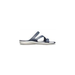 Slipper Crocs Women Swiftwater Sandal Navy White-Schoenmaat 34 - 35