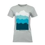 T-Shirt Black Diamond Women Vista SS Tee Atmosphere-L