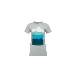 T-Shirt Black Diamond Women Vista SS Tee Atmosphere-XL