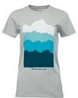 T-Shirt Black Diamond Women Vista SS Tee Atmosphere-L