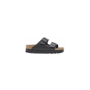 Slipper Birkenstock Women Arizona PAP Flex Platform Birko-Flor Black Narrow-Schoenmaat 40