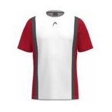 HEAD - Club 25 - Tennisshirt - Rood Wit