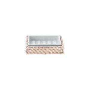 Zeephouder Decor Walther Basket STS Rattan Licht Porselein Wit