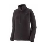 Patagonia - R1 Air - Damestrui - Black - Halve Ritssluiting