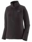 Patagonia - R1 Air - Damestrui - Black - Halve Ritssluiting