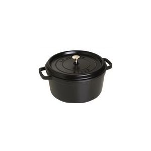 Staub Ronde Braadpan - Ø28 cm - Zwart