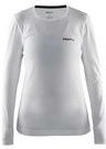 Craft Active Comfort Roundneck Ls Dames Sportshirt - White - L