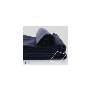 Topper Hoeslaken Dommelin 5-9 cm Donkergrijs (Percal 200TC)-80 x 210 cm
