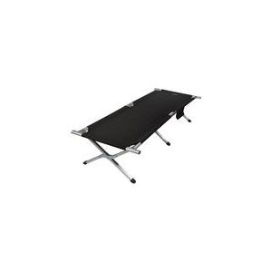 Camping Bed Regatta Renata Camp Bed Black Sealgrey