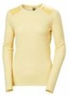Helly Hansen - Lifa Merino Midweight Crew - Ondershirt - Yellow Cream