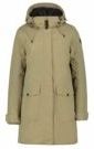 Jas Icepeak Women Alpena Wadded Parka Khaki-Maat 46