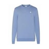 Trui KnowledgeCotton Apparel Men Erik Basic Badge Sweat Moonlight Blue-XXXL