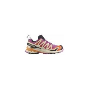 Trailrunning schoen Salomon Women XA PRO 3D V9 Rose Violet Dragon Fire Papaya-Schoenmaat 40