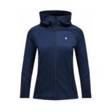 Peak Performance - Rider Essentials Zip Hood - Vest - Blue Shadow