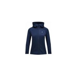 Peak Performance - Rider Essentials Zip Hood - Vest - Blue Shadow