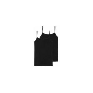 Ondershirt Schiesser Women 174388 95/5 Organic Black (2-Pack)-Maat 40