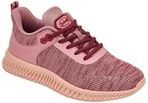 Scholl - Thomas - Medische Sneaker - Pink/Multi - 100% Gebreid Textiel