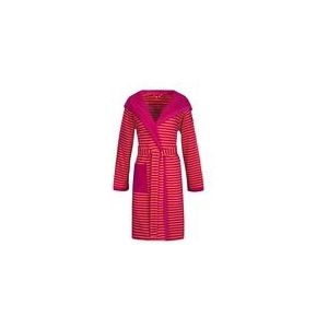 Badjas Esprit Women Striped Hoody Raspberry-32 / 34