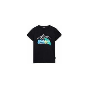 T-Shirt Napapijri Kids S-Liard Black-Maat 134 / 140