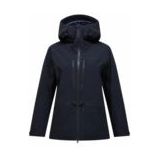 Ski Jas Peak Performance Women Whitelight APX Hipe Shell Jacket Black-M