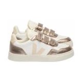 Veja Kids Small V-90 O.T. Leather White Sable Bronze-Schoenmaat 28