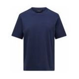 Peak Performance - Original Small Logo Tee - T-Shirt - Blue Shadow - 100% Katoen