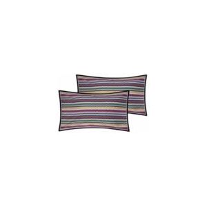 Kussensloop Missoni Valparaiso Multicolor Katoen (Set van 2)-60 x 70 cm (standaard)