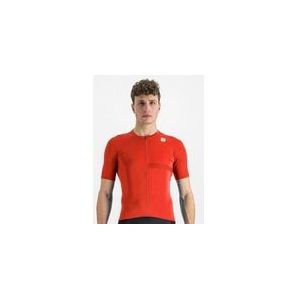 Fietsshirt Sportful Men Matchy Short Sleeve Jersey Chili Red-S