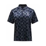 Polo Peak Performance Men Graphic Polo Motion Grey-XXL