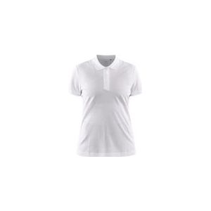 Polo Craft Women Core Unify Polo Shirt White-XXXL