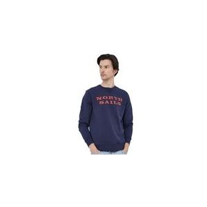 Trui North Sails Men Crewneck Sweatshirt With Graphic Navy Blue-XXXXL