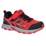 Hi-Tec - Scooby Low Wp - Wandelschoen - Black / True Red - Softshell