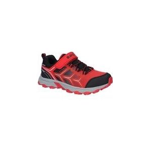 Wandelschoen Hi-Tec Kids Scooby Low Wp Black / True Red / Sleet-Schoenmaat 29