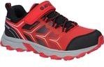 Hi-Tec - Scooby Low Wp - Wandelschoen - Black / True Red - Softshell
