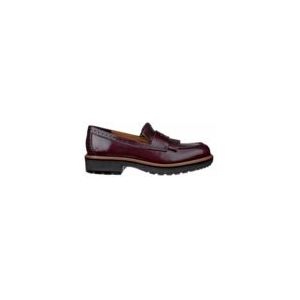 ECCO - Metropole Oslo - Damesloafers - Dark Ruby - Eersteklas Volnerf Leer