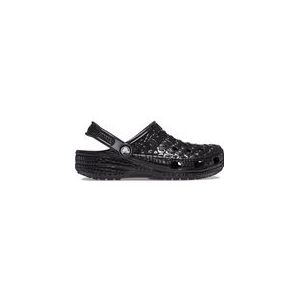 Sandaal Crocs Unisex Classic Metallic Crocskin Black-Schoenmaat 43 - 44