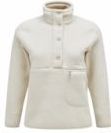 Trui Peak Performance Women Fleece Snap T-Neck Sand Fog-XL